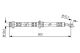 BOSCH Bremsschlauch 1 987 476 279