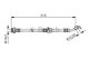 BOSCH Bremsschlauch 1 987 476 362