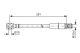 BOSCH Bremsschlauch 1 987 476 405