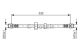 BOSCH Bremsschlauch 1 987 476 411