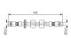 BOSCH Bremsschlauch 1 987 476 414