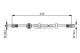 BOSCH Bremsschlauch 1 987 476 415