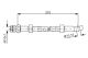 BOSCH Bremsschlauch 1 987 476 464