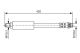 BOSCH Bremsschlauch 1 987 476 535