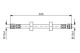 BOSCH Bremsschlauch 1 987 476 562