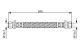 BOSCH Bremsschlauch 1 987 476 594
