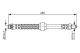 BOSCH Bremsschlauch 1 987 476 597