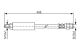 BOSCH Bremsschlauch 1 987 476 609