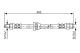 BOSCH Bremsschlauch 1 987 476 611