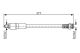 BOSCH Bremsschlauch 1 987 476 666