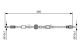 BOSCH Bremsschlauch 1 987 476 713