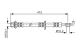 BOSCH Bremsschlauch 1 987 476 744