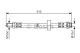 BOSCH Bremsschlauch 1 987 476 883