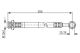 BOSCH Bremsschlauch 1 987 476 933