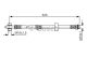 BOSCH Bremsschlauch 1 987 476 945