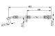 BOSCH Bremsschlauch 1 987 476 989