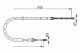 BOSCH Seilzug, Feststellbremse 1 987 477 586