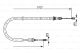 BOSCH Seilzug, Feststellbremse 1 987 477 587