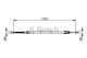 BOSCH Seilzug, Feststellbremse 1 987 477 643