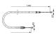 BOSCH Seilzug, Feststellbremse 1 987 477 653