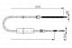 BOSCH Seilzug, Feststellbremse 1 987 477 808