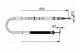 BOSCH Seilzug, Feststellbremse 1 987 477 911