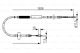 BOSCH Seilzug, Feststellbremse 1 987 477 922