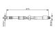 BOSCH Bremsschlauch 1 987 481 004
