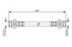 BOSCH Bremsschlauch 1 987 481 010