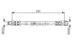 BOSCH Bremsschlauch 1 987 481 015