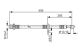 BOSCH Bremsschlauch 1 987 481 044