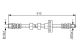 BOSCH Bremsschlauch 1 987 481 157