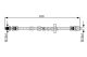 BOSCH Bremsschlauch 1 987 481 236