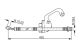 BOSCH Bremsschlauch 1 987 481 299
