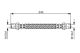 BOSCH Bremsschlauch 1 987 481 316