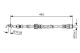 BOSCH Bremsschlauch 1 987 481 386
