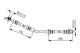 BOSCH Bremsschlauch 1 987 481 407