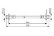 BOSCH Bremsschlauch 1 987 481 440