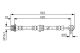 BOSCH Bremsschlauch 1 987 481 572