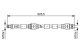 BOSCH Bremsschlauch 1 987 481 589