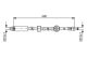 BOSCH Bremsschlauch 1 987 481 590