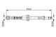 BOSCH Bremsschlauch 1 987 481 609