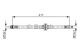 BOSCH Bremsschlauch 1 987 481 626