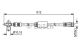 BOSCH Bremsschlauch 1 987 481 631
