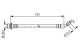 BOSCH Bremsschlauch 1 987 481 639
