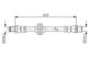 BOSCH Bremsschlauch 1 987 481 683