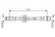 BOSCH Bremsschlauch 1 987 481 695