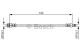 BOSCH Bremsschlauch 1 987 481 706