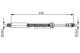 BOSCH Bremsschlauch 1 987 481 711