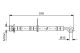 BOSCH Bremsschlauch 1 987 481 730